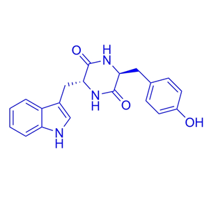 环（L-酪氨酸-L-色氨酸）Cyclo(WY)/20829-53-2/Cyclo(-L-Trp-L-Tyr)