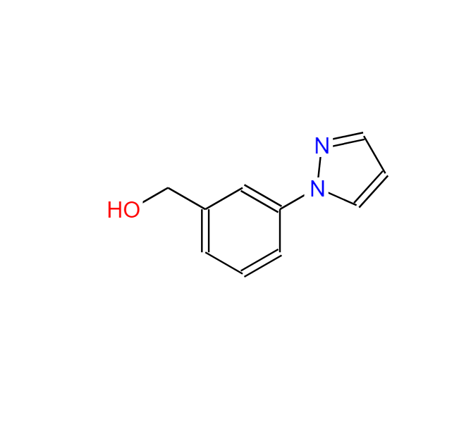 [3-(1-吡唑)苯基]甲醇,[3-(1H-PYRAZOL-1-YL)PHENYL]METHANOL