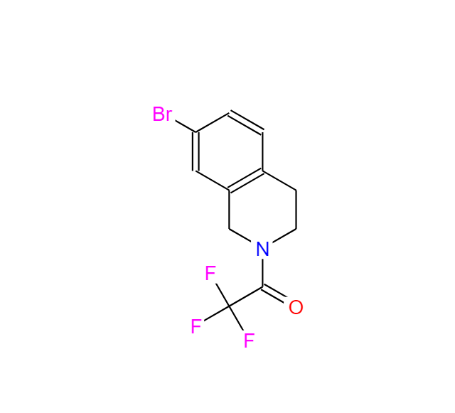 N-三氟乙酰基-7-溴-1,2,3,4-四氢异喹啉,1-(7-BROMO-3,4-DIHYDRO-1H-ISOQUINOLIN-2-YL)-2,2,2-TRIFLUOROETHANONE