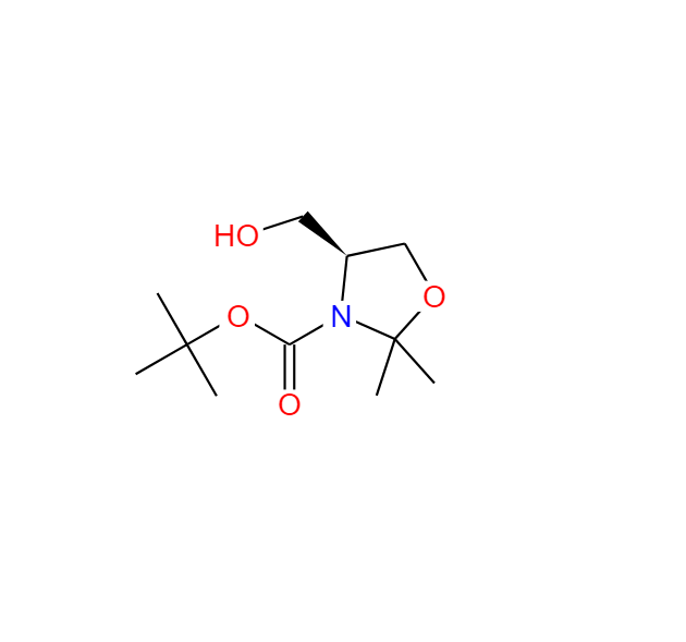 (S)-4-羟甲基-2,2-二甲基恶唑烷-3-甲酸叔丁基酯,(S)-4-Hydroxymethyl-2,2-dimethyl-oxazolidine-3-carboxylic acid tert-butyl ester