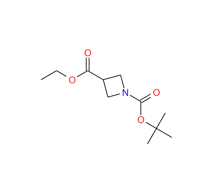 1-(叔丁基)-3-乙基氮杂环丁烷-1,3-二羧酸酯,Ethyl 1-BOC-azetidine-3-carboxylate