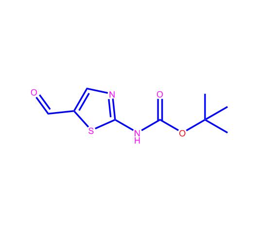 5-甲酰基噻唑-2-氨基甲酸叔丁酯,tert-Butyl(5-formylthiazol-2-yl)carbamate