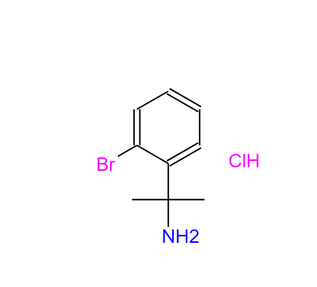 2-(2-溴苯基)丙-2-氨基盐酸盐,2-(2-BROMOPHENYL)PROPAN-2-AMINE HYDROCHLORIDE