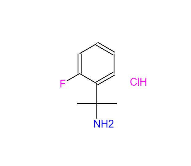 2-(2-氟苯基)-2-丙胺,2-(2-FLUOROPHENYL)PROPAN-2-AMINE HYDROCHLORIDE