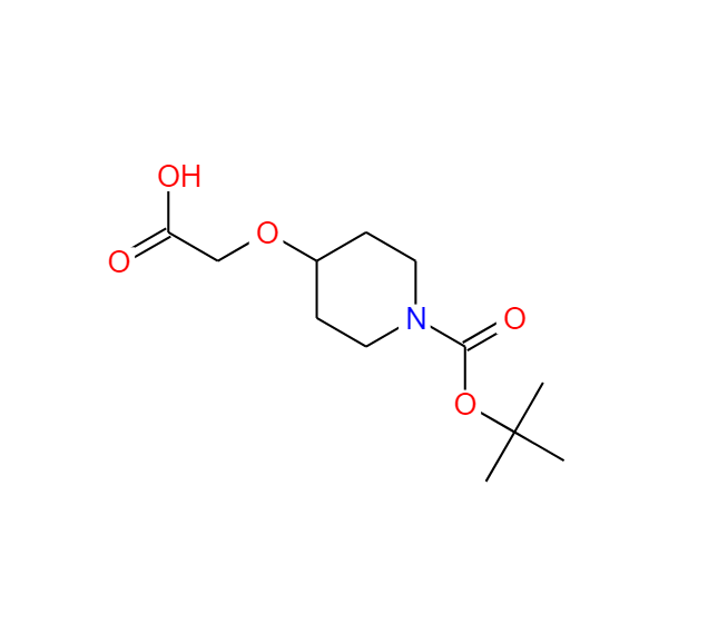 1-BOC-4-哌啶氧乙酸,N-BOC-4-CARBOXYMETHOXY-PIPERIDINE