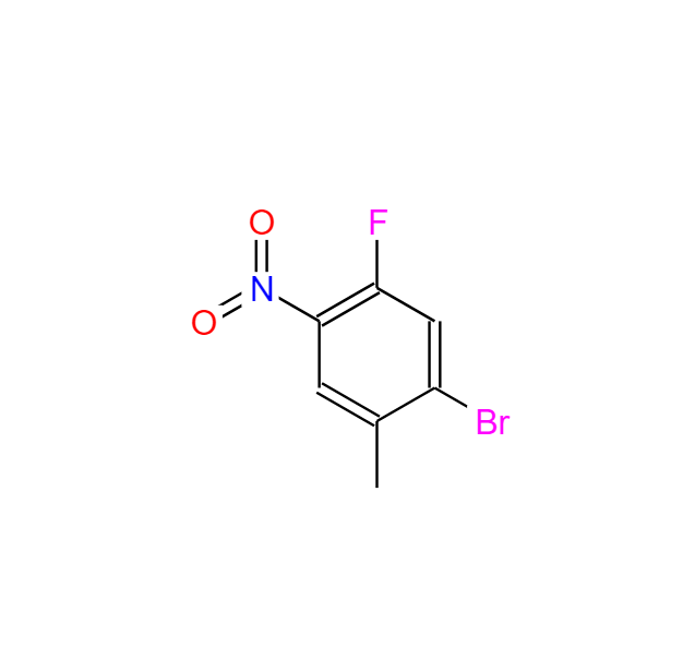 2-溴-4-氟-5-硝基甲苯,1-broMo-5-fluoro-2-Methyl-4-nitrobenzene