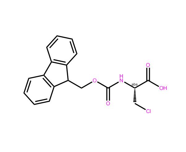 (R)-2-((((9H-芴-9-基)甲氧基)羰基)氨基)-3-氯丙酸,(R)-2-((((9H-Fluoren-9-yl)methoxy)carbonyl)amino)-3-chloropropanoicacid