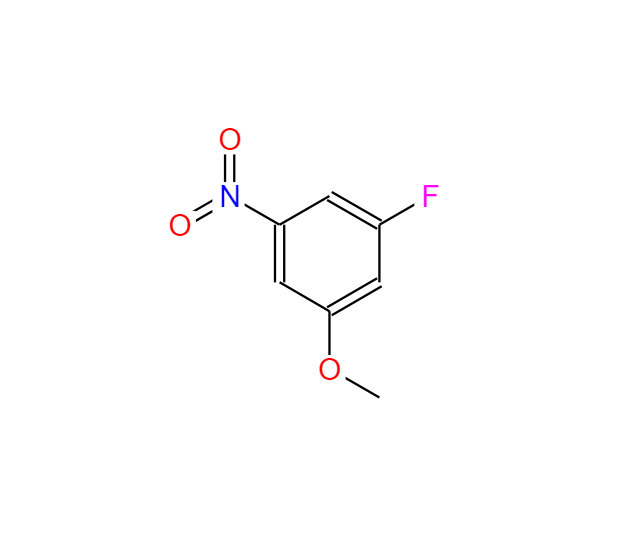 3-氟-5-硝基苯甲醚,1-fluoro-3-methoxy-5-nitrobenzene