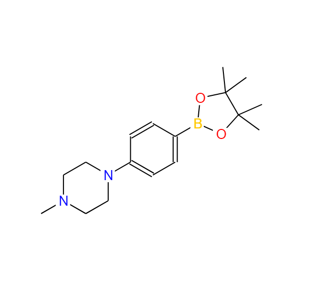 4-(4-甲基哌嗪-1-基)苯硼酸频哪醇酯,1-METHYL-4-[4-(4,4,5,5-TETRAMETHYL-1,3,2-DIOXABOROLAN-2-YL)PHENYL]PIPERAZINE