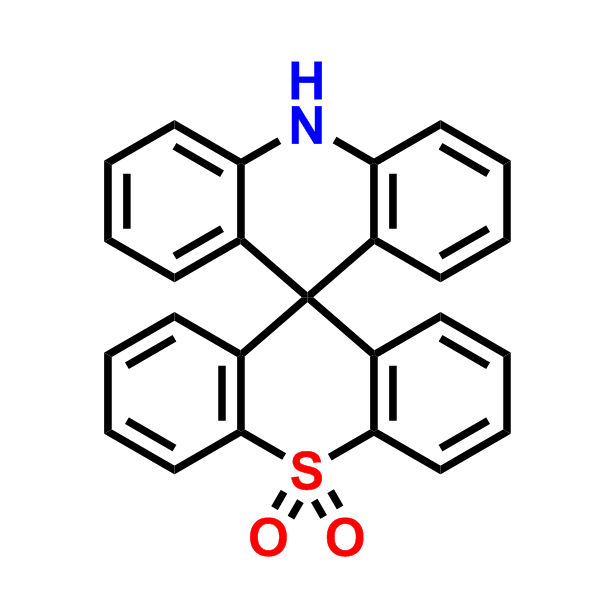 10H-spiro[acridine-9,9'-thioxanthene] 10',10'-dioxide,10H-spiro[acridine-9,9'-thioxanthene] 10',10'-dioxide