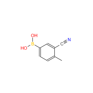 3-氰基-4-甲基苯硼酸,(3-CYANO-4-METHYLPHENYL)BORONIC ACID