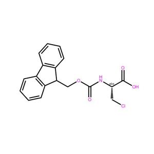 (R)-2-((((9H-芴-9-基)甲氧基)羰基)氨基)-3-氯丙酸,(R)-2-((((9H-Fluoren-9-yl)methoxy)carbonyl)amino)-3-chloropropanoicacid