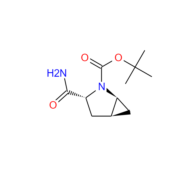 沙格列汀杂质20,2-Azabicyclo[3.1.0]hexane-2-carboxylic acid, 3-(aMinocarbonyl)-, 1,1-diMethylethyl ester, (1S,3R,5S)-