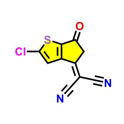 2-（2-氯-6-氧代-5,6-二氢-4H-环戊二烯[b]噻吩-4-亚基）丙二腈,2-(2-chloro-6-oxo-5,6-dihydro-4H-cyclopenta[b]thiophen-4-ylidene)malononitrile