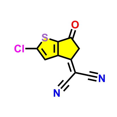 2-（2-氯-6-氧代-5,6-二氫-4H-環(huán)戊二烯[b]噻吩-4-亞基）丙二腈,2-(2-chloro-6-oxo-5,6-dihydro-4H-cyclopenta[b]thiophen-4-ylidene)malononitrile