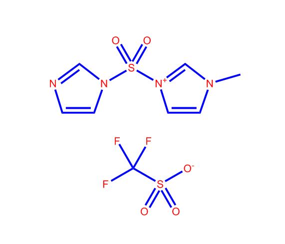 3-(咪唑-1-磺酰基)-1-甲基-3H-咪唑-1-三氟甲磺酸盐,3-(IMIDAZOLE-1-SULFONYL)-1-METHYL-3H-IMIDAZOL-1-IUM TRIFLATE