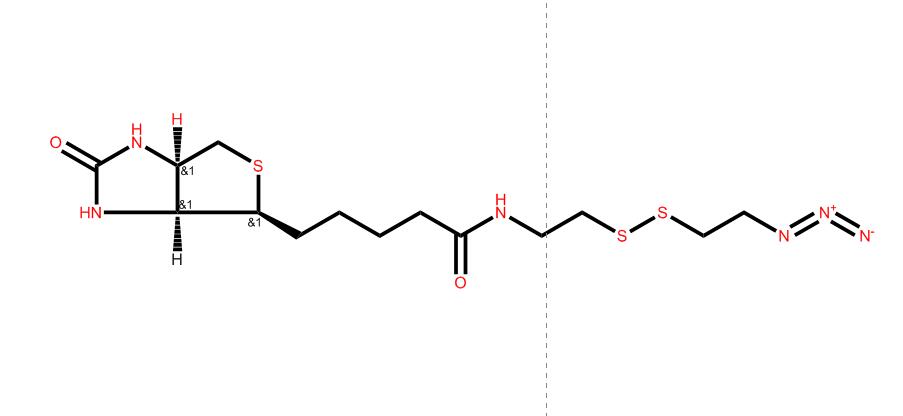 生物素-二硫鍵-疊氮,Biotin-SS-azide