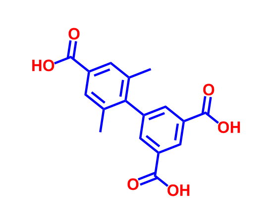 2',6'-二甲基-3,4',5-联苯三甲酸,[1,1'-Biphenyl]-3,4',5-tricarboxylic acid, 2',6'-dimethyl-