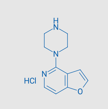 4-(哌嗪-1-基)呋喃并[3,2-c]吡啶盐酸盐,4-(Piperazin-1-yl)furo[3,2-c]pyridine hydrochloride