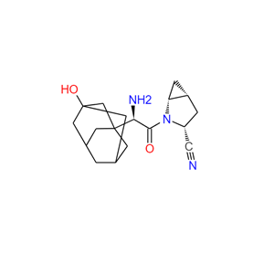 (1R,3R,5R)-2-[(2R)-2-氨基-2-(3-羟基-1-金刚烷基)-1-羰基乙基]-2-氮杂双环[3.1.0]己烷-3-腈(沙格列汀中间体对应杂质) 1564265-95-7