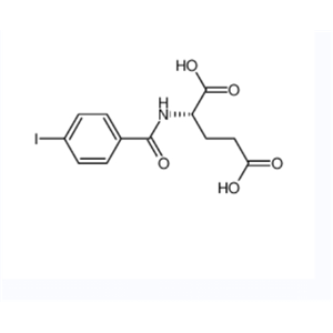 N-对碘苯甲酰-L-谷氨酸,(2S)-2-[(4-iodobenzoyl)amino]pentanedioic acid