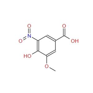 5-硝基香草酸,4-Hydroxy-3-methoxy-5-nitrobenzoic acid