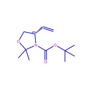 (S)-2,2-二甲基-4-乙烯基恶唑烷-3-羧酸叔丁酯133625-87-3