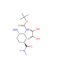 N-[(1R,2S,5S)-2-氨基-5-[(二甲基氨基)羰基]环己基]氨基甲酸叔丁酯草酸盐水合物,Tert-Butyl(1R,2S,5S)-2-azido-5-[(dimethylamino)carbonyl]cyclohexylcarbamate oxalic acid