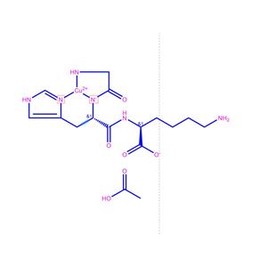 N2-(N-甘氨酰-L-组氨酰)-L-赖氨酸]铜络合物乙酸盐300801-03-0