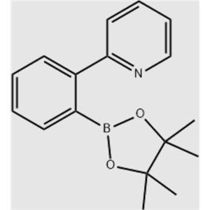 2-[2-(4,4,5,5-四甲基-1,3,2-二氧硼戊烷-2-基)苯基]吡啶,2-[2-(4,4,5,5-Tetramethyl-1,3,2-dioxaborolan-2-yl)phenyl]pyridine