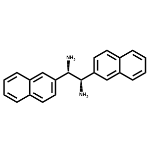 (1S,2S)-1,2-二(萘-2-基)乙烷-1,2-二胺,(1S,2S)-1,2-di(naphthalen-2-yl)ethane-1,2-diamine