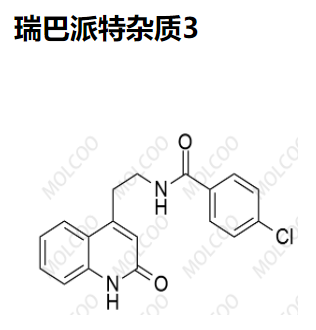 瑞巴派特杂质3,4-chloro-N-(2-(2-oxo-1,2-dihydroquinolin-4-yl)ethyl)benzamide