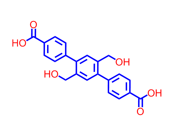 2',5'-二羥甲基-[1,1':4',1''] -三聯(lián)苯-3,4''-二甲酸,2',5'-Bis(hydroxymethyl)-[1,1':4',1''-terphenyl]-4,4''-dicarboxylic acid