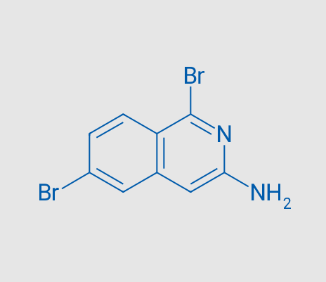 1,6-二溴异喹啉-3-胺,1,6-Dibromoisoquinolin-3-amine