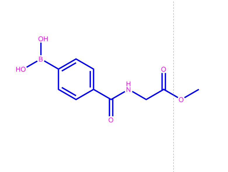 (4-((2-甲氧基-2-氧乙基)氨基甲酰基)苯基)硼酸,(4-((2-Methoxy-2-oxoethyl)carbamoyl)phenyl)boronicacid