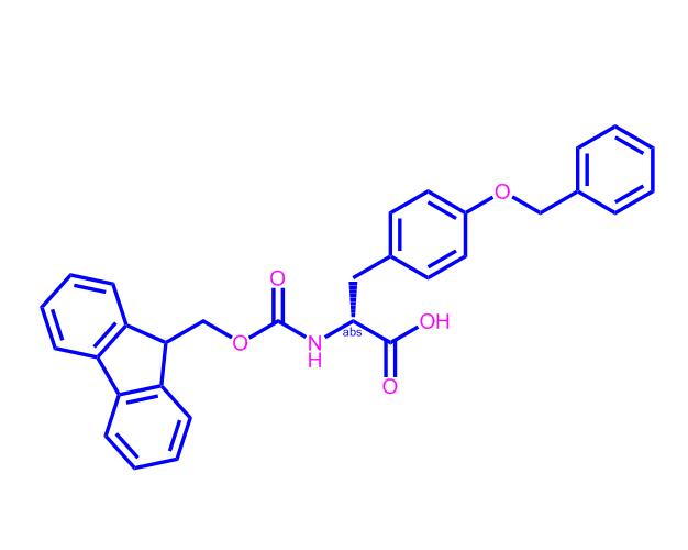 (R)-2-((((9H-芴-9-基)甲氧基)羰基)氨基)-3-(4-(苄氧基),Fmoc-D-Tyr(Bzl)-OH