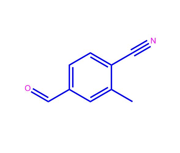 4-醛基-2-甲基-苯腈,Benzonitrile, 4-formyl-2-methyl- (9CI)