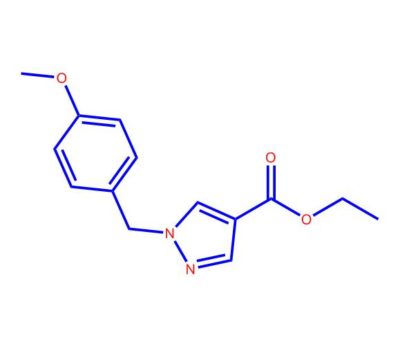 1-(4-甲氧基苄基)-1H-吡唑-4-羧酸乙酯,Ethyl1-(4-methoxybenzyl)-1H-pyrazole-4-carboxylate
