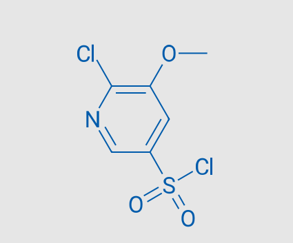 6-氯-5-甲氧基吡啶-3-磺酰氯,6-Chloro-5-methoxypyridine-3-sulfonyl chloride
