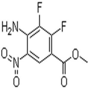 4-氨基-2,3-二氟-5-硝基苯甲酸甲酯,Methyl 4-amino-2,3-difluoro-5-nitrobenzoate