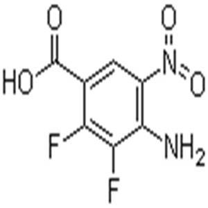 4-氨基-2,3-二氟-5-硝基苯甲酸,4-Amino-2,3-difluoro-5-nitrobenzoic acid