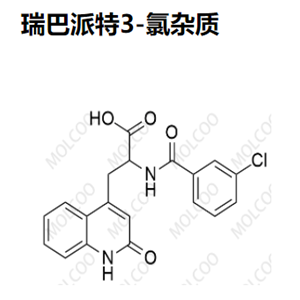瑞巴派特3-氯杂质   90098-05-8  C19H15ClN2O4 