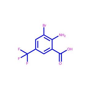 2-氨基-3-溴-5-(三氟甲基)苯甲酸,2-Amino-3-bromo-5-(trifluoromethyl)benzoicacid