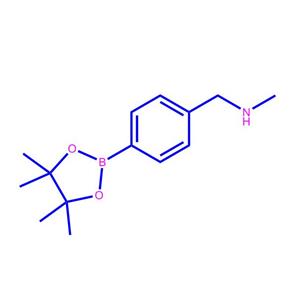 N-甲基-1-(4-(4,4,5,5-四甲基-1,3,2-二氧硼杂环戊烷-2-基)苯基)甲胺,N-Methyl-1-(4-(4,4,5,5-tetramethyl-1,3,2-dioxaborolan-2-yl)phenyl)methanamine