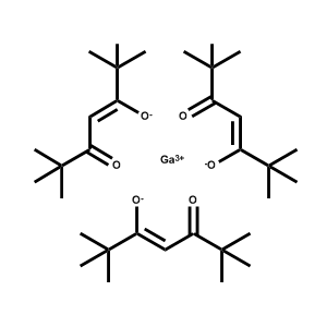 三(2,2,6,6-四甲基-3,5-庚二酮酸)镓(III),Tris(2,2,6,6-tetramethyl-3,5-heptanedionato)gallium(III)