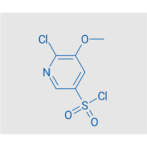 6-氯-5-甲氧基吡啶-3-磺酰氯,6-Chloro-5-methoxypyridine-3-sulfonyl chloride
