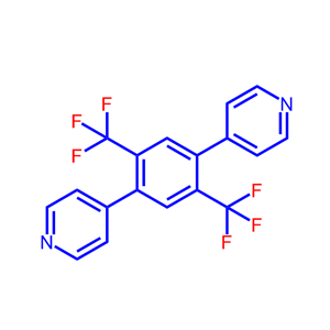 2,5-二三氟甲基-1,4-二(4-吡啶基)苯,4,4