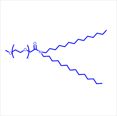 甲氧基聚乙二醇双十四烷基乙酰胺,Methoxypoly(ethylene glycol) ditetradecylacetamide