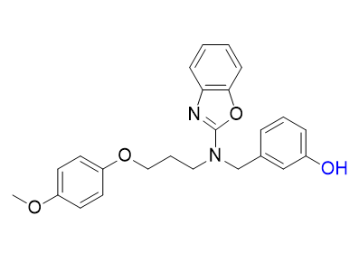 佩玛贝特杂质02,3-((benzo[d]oxazol-2-yl(3-(4-methoxyphenoxy)propyl)amino)methyl)phenol