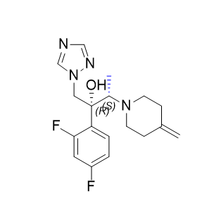 艾氟康唑杂质02,(2R,3S)-2-(2,4-difluorophenyl)-3-(4-methylenepiperidin-1-yl)-1-(1H-1,2,4-triazol-1-yl)butan-2-ol